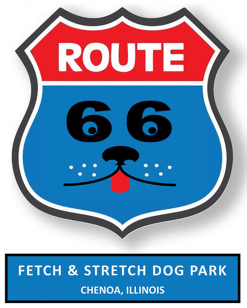 The Fetch & Stretch Dog Park in Chenoa Route 66 in Illinois