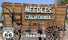 Needles on California Route 66