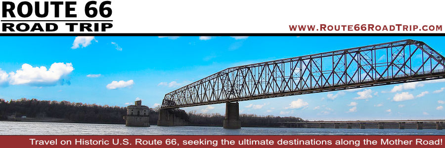 Old Chain of Rocks Bridge on Route 66 