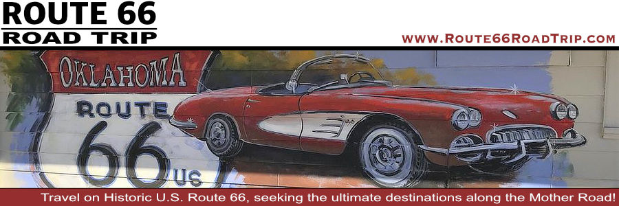 Road trip along Route 66 from Tulsa to Oklahoma City