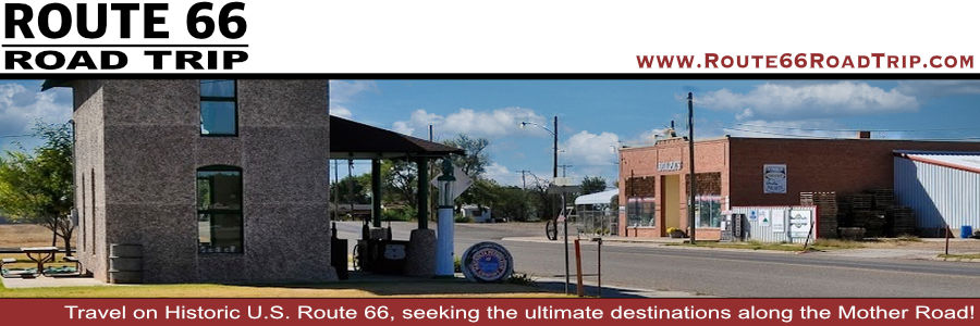 Road Trip Visitors Guide for Vega, Texas on US Route 66, attractions, maps and photographs