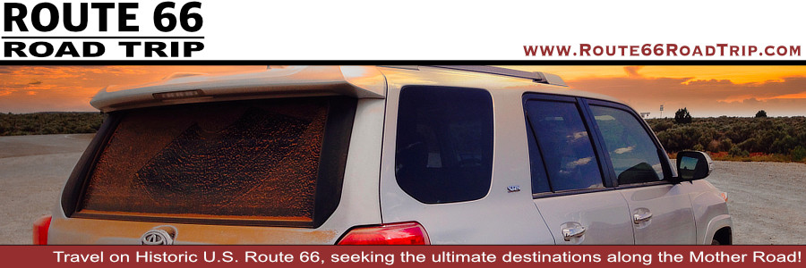 The Petrified Forest National Park in Arizona along Historic US Route 66