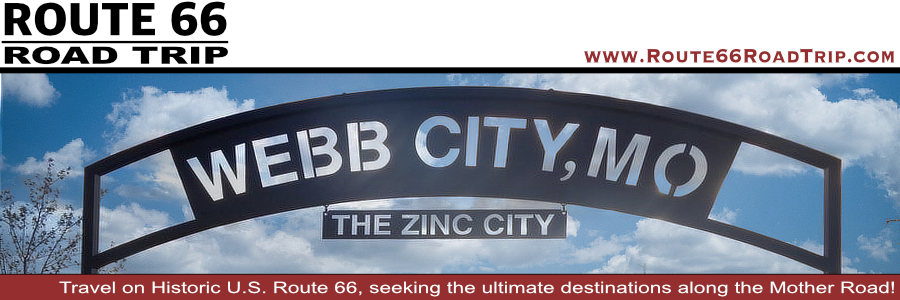 Travel Guide for Webb City, Missouri, on Historic U.S. Route 66 