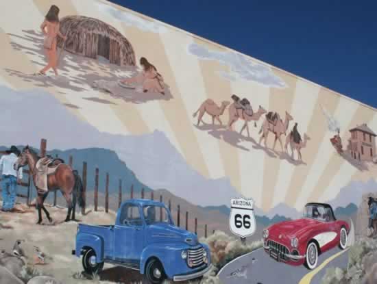 Mural in Kingman, Arizona