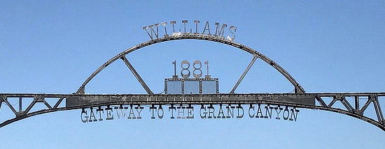 Williams, Arizona, founded in 1881 ... Gateway to the Grand Canyon
