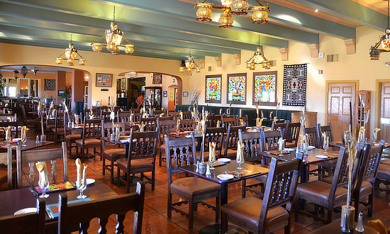 The Turquoise Room at the La Posada Hotel in Winslow, Arizona