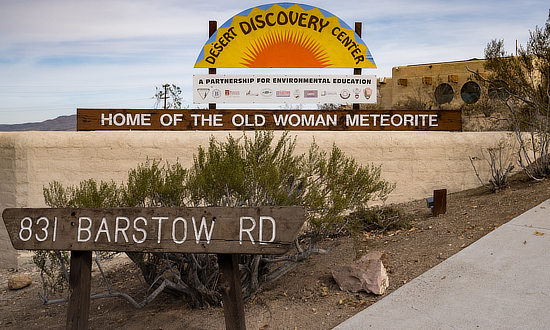 The Desert Discovery Center operated by the Barstow Field Office of the Bureau of Land Management