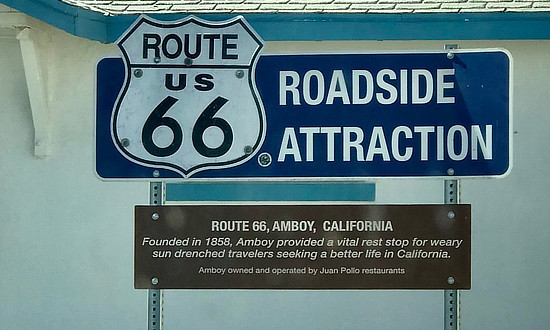 Route 66 Roadside Attraction in Amboy