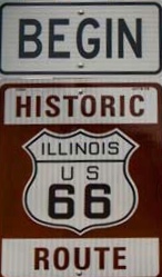 Historic Route 66 begins in Chicago, Illinois