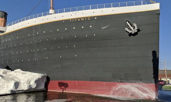 The Titanic Exhibit in Branson, Missouri