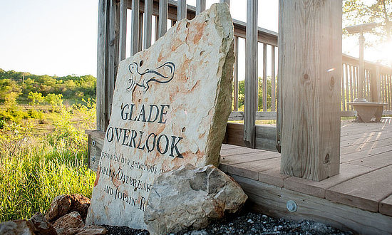 Glade Overlook at the Wildcat Glades Conservation & Audubon Center near Joplin, Missouri