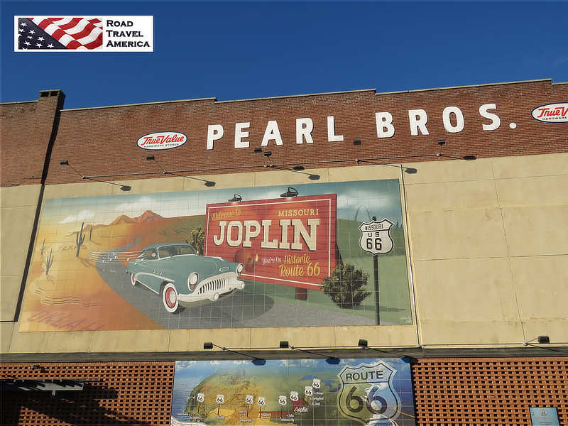 Joplin, Missouri mural at Pearl Brothers