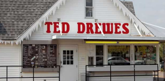 The ever-popular Ted Drewes Frozen Custard in St. Louis, Missouri 