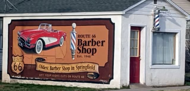 Route 66 Barber Shop in Springfield, Missouri