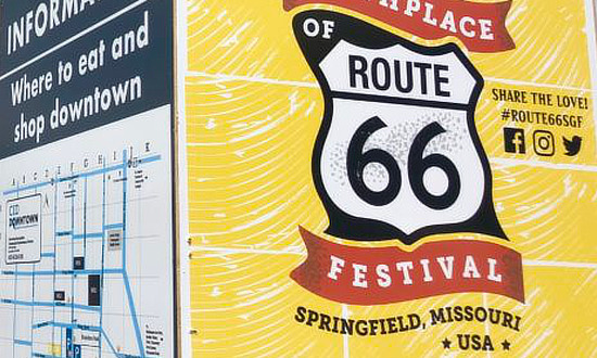 The Route 66 Festival in Springfield, Missouri