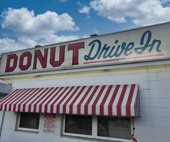 The Donut Drive-in at 6525 Chippewa Street ... St. Louis, Missouri 