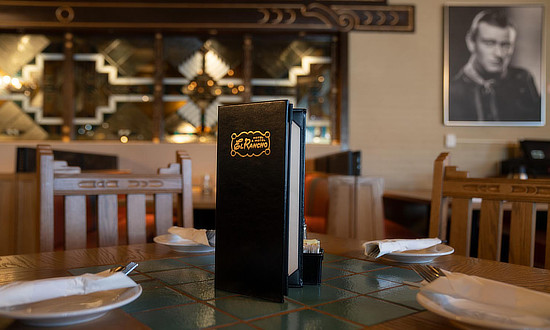 The Silver Screen restaurant in the Hotel El Rancho in Gallup, New Mexico 
