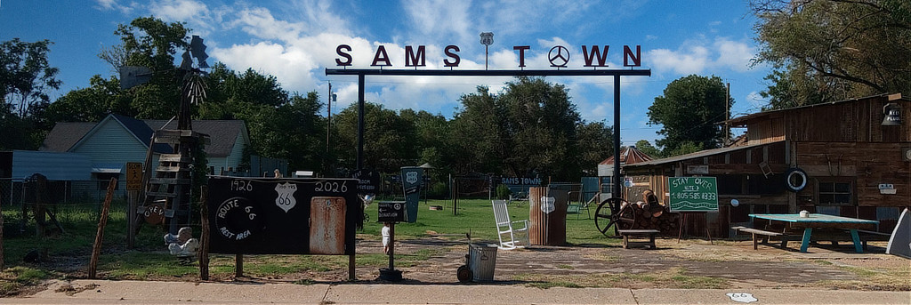 Sam's Town on Route 66 in Erick, Oklahoma