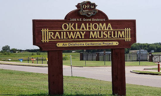 Oklahoma Railway Museum  in Oklahoma City, Oklahoma