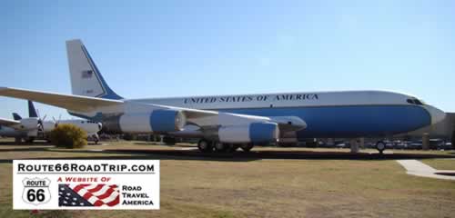 KC-135 on display at the Charles B. Hall Airpark at the entrance to Tinker Air Force Base, Oklahoma City