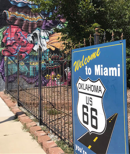 Welcome to Miami, Oklahoma on Historic Route 66