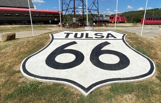 Route 66 Historical Village near Tulsa, Oklahoma