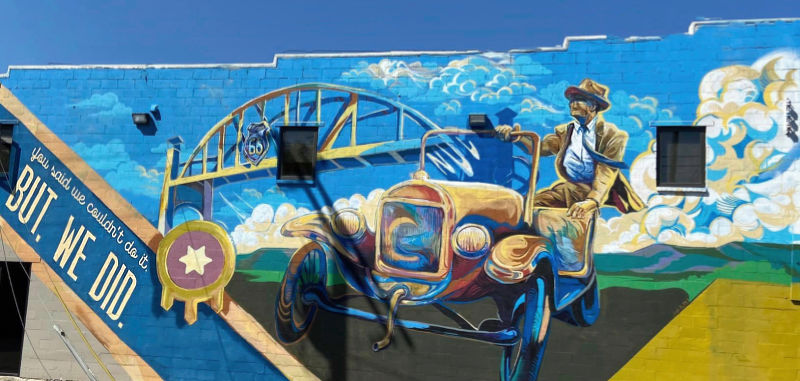 "You Said We Couldn’t Do It, But We Did" mural in Tulsa, Oklahoma
