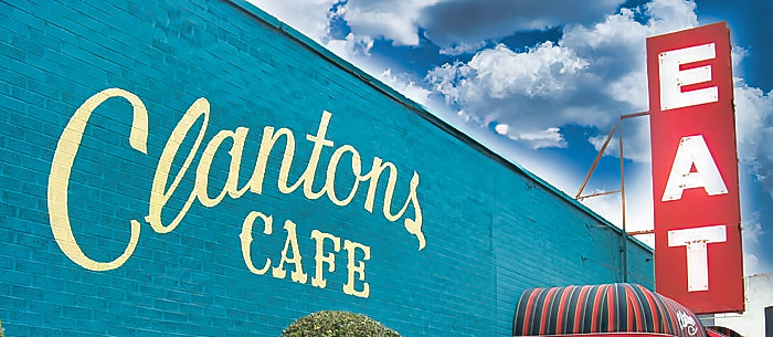Clanton's Cafe in Vinita, Oklahoma, on Historic US Highway 66