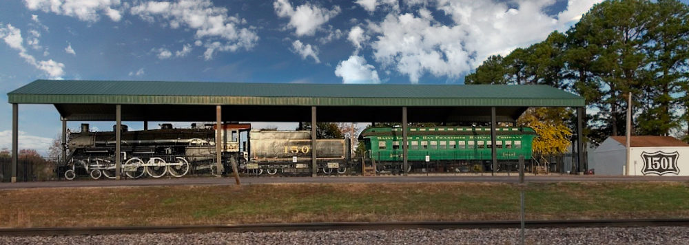 Frisco Steam Engine 1501 in Rolla, Missouri
