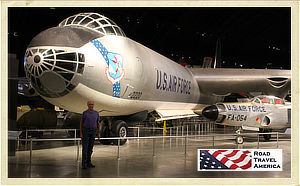The B-36 Peacemaker at the Museum of the United States Air Force, Wright-Patterson AFB, Dayton, Ohio