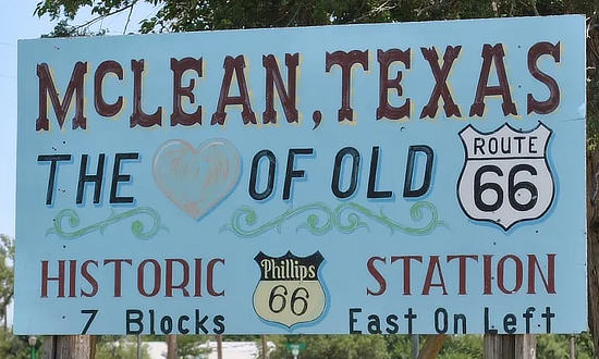 McLean, Texas ... the Heart of Old Route 66