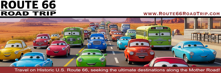 Road Trip Visitors Guide for Shamrock, Texas on US Route 66, attractions, maps and photographs