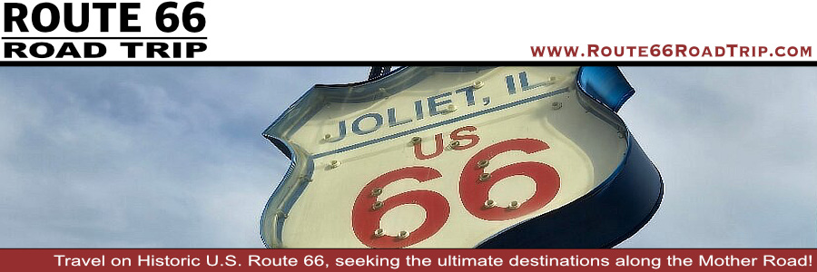 Road Trip Visitors Guide for Joliet, Illinois on US Route 66, attractions, maps and photographs
