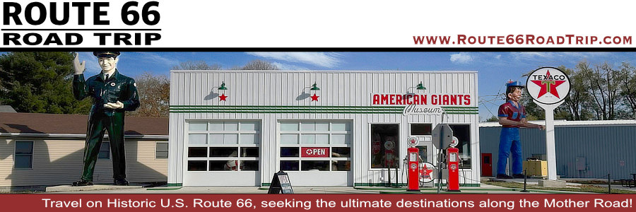 American Giants Museum on Route 66 to Atlanta, Illinois