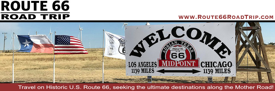Historic U.S. Route 66 thru the USA, from beginning to end