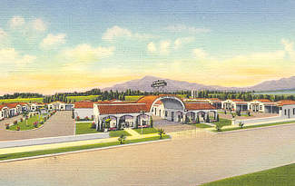Mt. Vernon Auto Motel in San Bernardino, California on U.S. Highway 66