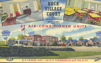 Rock Village Court, Highway 66, Springfield, Missouri