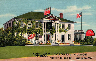 Hull's Colonial Village on Route 66 in East Rolla, Missouri