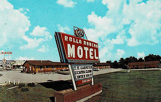 Rolla Rancho Motel in Rolla, Missouri on U.S. Highway 66 West