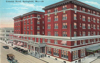 The Colonial Hotel in Springfield, Missouri