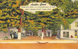 Anchor Court at 3608 E. Admiral Place in Tulsa, Oklahoma
