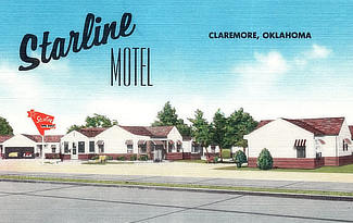 Starline Motel in Claremore, Oklahoma