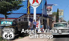 Angel and Vilma's Original Route 66 Gift Shop in Seligman, Arizona