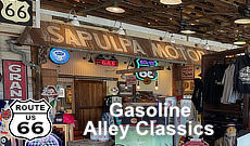 Gasoline Alley Classics on Route 66 in Sapulpa, Oklahoma