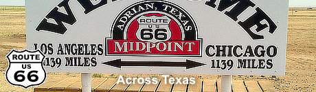 Route 66 road trips across Texas