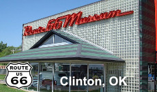Route 66 road trip to Clinton, Oklahoma
