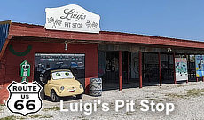 Luigi's Pit Stop in Galena, Kansas on Historic U.S. Route 66