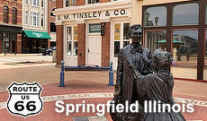 Route 66 road trip to Springfield, Illinois