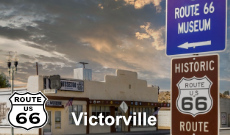 Route 66 road trip to Victorville, California