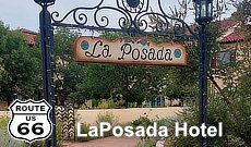LaPosada Hotel in Winslow, Arizona, on Route 66